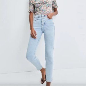 NWT-Veronica Beard Light Wash Skinny Jeans